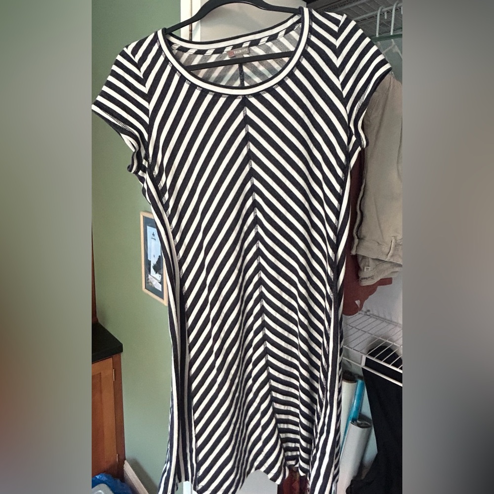 Talbots Terry Striped Dress
